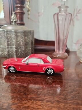 Department 56 Red Die-Cast Coupe Collectible
